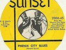 MEG MYLES Phenix City Blues RARE JAZZ 45 RPM RECORD