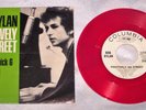 1964 BOB DYLAN  Positively 4th Street  PICTURE SLEEVE & PROMO RED VINYL 45