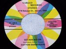 DAYTON SIDEWINDERS  Go Ahead On  RARE OHIO FUNK 45 on CARLCO *HEAR*