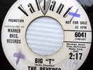 REVERES 1963 surf promo 45 BIG T / Me & my spider HOT ROD on VALIANT WB  e7669