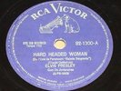 ELVIS PRESLEY 1961 Edition Hard Headed Woman Don´t ask me why RARE78 RPM BRAZIL