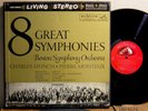 RCA LSC 6902 8 Great Symphonies BRAHMS Munch Monteux 7LPS SD VG++ TO NM