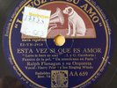 FILM 78 rpm RECORD VsA RALPH FLANAGAN Orquesta AN AMERICAN IN PARIS Piano