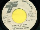 DYNAMIC TINTS Be My Lady / Falling In Love PROMO