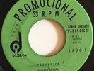 BLACK SABBATH - Paranoico / Las hadas usan botas // RARE GUATEMALA PROMO 45