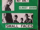 SMALL FACES - HEY GIRL - ALMOST GROWN - BELGIAN 45 RARE MOD 1960'S