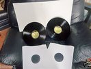 THE BEATLES DOUBLE WHITE ALBUM APPLE LABEL LOVELY CONDITION PLAYS MINT 4 SIDES