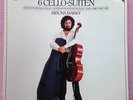 MISCHA MAISKY    Solo Cello Bach     ORIG DGG stereo 415416-1 GER-1985 3-LPs NM