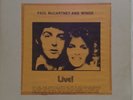 Paul McCartney and Wings Live Unofficial LP Splatter Rock