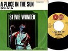 STEVIE WONDER - A Place In The Sun - SCARCE Picture Sleeve