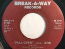 * CAL HUNTER & REX HUSH Pull Over UNKNOWN COSMIC BOOGIE FUNK Break-A-Way 45 HEAR