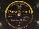78 RPM -- Sara Martin (with King Oliver), Paramount 12841, E  Jazz - Blues