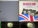 BEATLES STORY APPLE EAS-77007,8 Japanese Pressing Vinyl 2LP