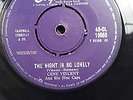 GENE VINCENT CAPITAL ORIGINAL LABEL45 CL15053   THE NIGHT IS SO LONELY