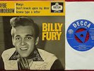 VINyL Billy Fury Maybe Tomorrow RARE UK 7