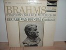 EDUARD VAN BEINUM     BRAHMS SYMPHONY # 1    RARE EPIC STEREO PROMO VINYL LP NM+