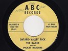 W Coast Rockabilly TEX BAKER Ontario Valley Rock/Release Me A.B.C. VG++ HEAR