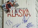 Between the buried and me alaska clear red vinyl record fully autographed btbam