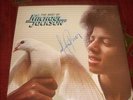 MICHAEL JACKSON -- The Best Of  --  signed LP sleeve - ONE DAY AUCTION