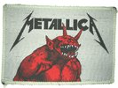 METALLICA Jump In The Fire Vtg 1980`s Woven Patch/écusson/aufnäher/parche Rare