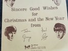 Very rare Beatles no1 fan club Christmas flexi disc