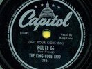 NAT KING COLE Route 66 / Everyone Is Sayin Hello