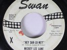 Hear Northern Soul Promo 45 Mickey Lee Lane - Hey Sah-Lo-Ney / Of Yesterday  On