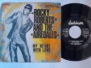 ROCKY ROBERTS AND THE AIREDALES MY HEART WITH LOVE, PS 7’’, ITALY
