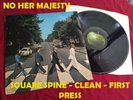 THE BEATLES ABBEY ROAD SQUARE SPINE ALIGNED APPLE NO HER MAJ -2 -1 1969