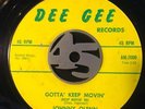 JOHNNY OLENN Gotta Keep Movin R&B/GARAGE 45 Dee Gee *LISTEN*