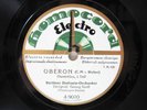 78rpm GEORGE SZELL conducts WEBER Oberon Overture - RARE HOMOCORD BERLIN 1929