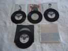 ELVIS COSTELLO-STIFF SINGLES 4 PACK 1981 STIFF RECORDS GRAB 3 UK IMPORT EXC. VG+