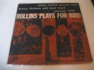 Rollins Plays for Bird Sonny Rollins Quintet Prestige 7095 446 W. 50th, DG RVG