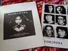 Phenomena press kit Cozy Powell Glenn Hughes Neil Murray Mel Galley