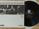 T409 ROSTROPOVICH & RICHTER BEETHOVEN SONATAS FOR PIANO & CELLO 2 x LP PHILIPS