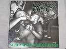 Uniform Choice LP Screaming For Change 1986 2nd Press INSERTS minor threat unity