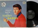 Rare Rock 'n Roll LP- Tommy Sands - Steady Date With Tommy Sands- Capitol- Promo