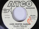 Hear Northern Soul Popcorn Promo 45 Bobby Darin - Hard Hearted Hannah / Minnie