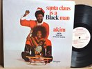 RARE LP - AKIM - SANTA CLAUS IS A BLACK MAN Simtone Private Funk Soul scarce