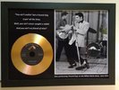 ELVIS PRESLEY 'HOUND DOG' SIGNED PHOTO WITH GOLD DISC