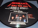 Metallica ?– Kill 'Em All,  Vinyl, Album, Unofficial Release Picture Disc