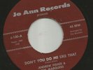 DOOWOP R&B bw/ NORTHERN SOUL-  MARQUEES  -HEAR BOTH- 1961 JO ANN