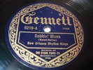JAZZ NEW ORLEANS RHYTHM KINGS JELLY ROLL MORTON Sobbin' Blues/Angry GENNETT 5219