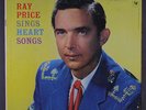 RAY PRICE: Sings Heart Songs LP (Mono, 4