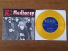 MUDHONEY/GAS HUFFER you stupid asshole/knife manual YELLOW VINYL RARE