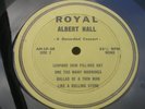 BOB DYLAN In 1966 There Was....Live UK Concerts Royal Albert Hall Label STUNNING