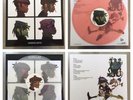GORILLAZ DEMON DAYS PINK + CLEAR VINYL 2x LP EU IMPORT NEW ( BLUR DEL