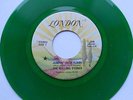 THE ROLLING STONES Jumpin' Jack flash NM- 1968 GREEN COLOURED VINYL PROMO 45