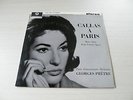 UK COLUMBIA SAX 2503 MARIA CALLAS A PARIS LP '63 STEREO TURQUOISE FACTORY SAMPLE