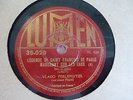 LISZT 78RPM LEGENDE DE SAINT FRANCOIS DE PAULE...VLADO PERLEMUTER LUMEN 35.020